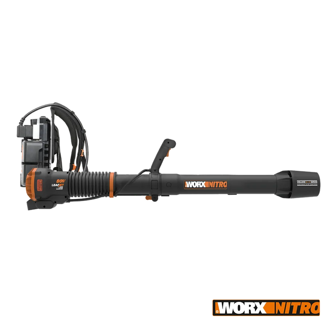 WORX WG572E Soffiatore a zaino senza filo 80V - con batteria e caricatore