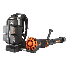 WORX WG572E Soffiatore a zaino senza filo 80V - con batteria e caricatore